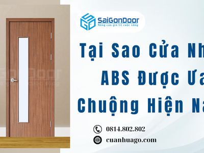 Tại Sao Cửa Nhựa ABS Được Ưa Chuộng Hiện Nay 1