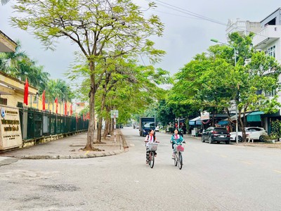 Bán lô đất góc mặt phố Trần Thánh Tông, ph Ngọc Châu, TP HD, 90.7m2, kinh doanh buôn bán tốt 0