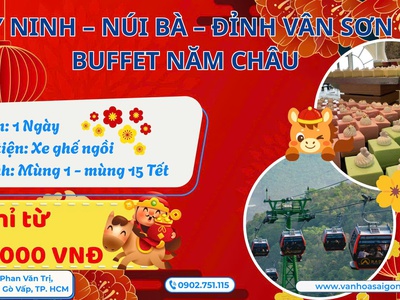 Tour Tết Âm Lịch 2026  Tây Ninh - SGC Tourist 0