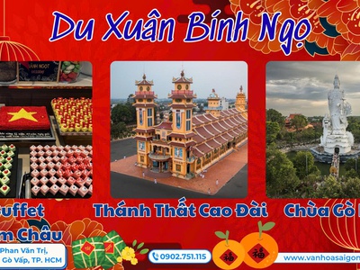 Tour Tết Âm Lịch 2026  Tây Ninh - SGC Tourist 1