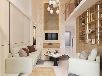 Biệt thự phố ven sông kdc gia long   lê văn lương, phước kiển, nhà bè   chỉ 10,6 tỷ 2