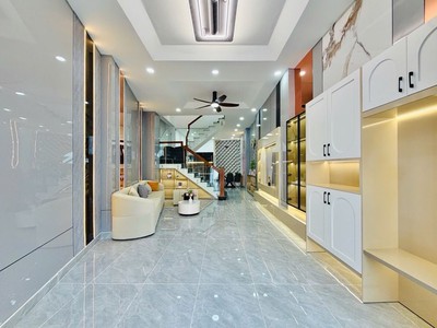 Bán nhà đẹp tặng nt mới hxh bùi quang là ngang chuẩn 4m sát emart phan huy ích nhỉnh 4tỷ 1