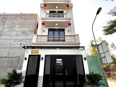 Nhà phố xây mới 5m 16m   4 mặt thoáng   gần lê văn lương, tt nhà bè - giá rẻ 0