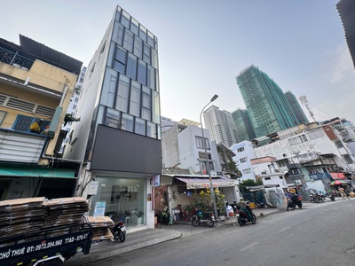 Bán tòa nhà 5 tầng - mặt tiền kd đ.đề thám, p.cầu ông lãnh, quận 1 - dt 52m2 ngang lớn 4,5m 11m - 2