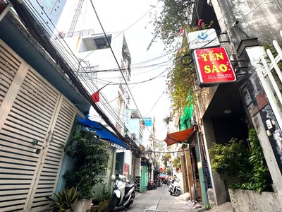 Bán nhà 4 tầng mặt tiền hxh đ.lê thị riêng, p.bên thành, quận 1 - dt 76m2 full thổ - chủ 1 đời xưa 1