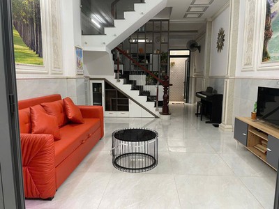 Chỉ còn 1 căn duy nhất   nhà 4 tầng giá rẻ nhất huỳnh tấn phát   hẻm xe hơi 6m   giá hiếm chỉ  còn 2