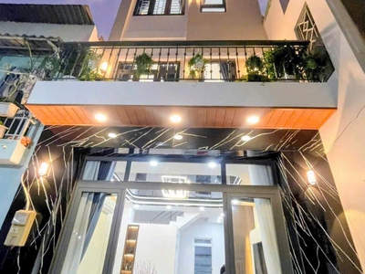 Nhà 4 tầng trần xuân soạn, tân hưng, quận 7  full nội thất  6,2 tỷ tl 0