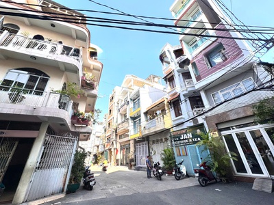 Bán nhà 5 tầng hxh 10m ngay bộ công an tp đ.nguyễn trãi nguyễn cảnh chân, quận 1 - dt 53m2 full 3