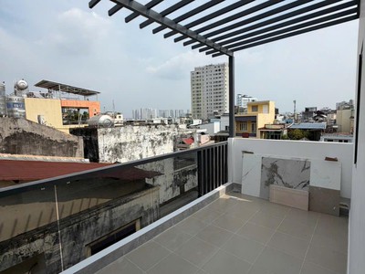 Nhà mới đẹp quận5 hẻm 5m, 6tầng có tm, sau lưng mặt tiền cao đạt ngang4.5m 11.9tỷ 4