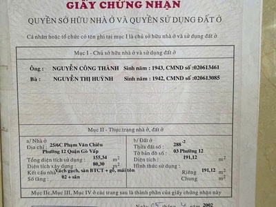 Mặt tiền nguyễn văn khôi   gò vấp - ngang 8,3m hiếm   cung đường thương hiệu 3