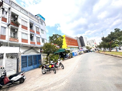 Hiếm - bán nhà 5 tầng mặt tiền đ.võ văn kiệt, p.cầu ông lãnh, quận 1 - 4m 16m vuông vức - xe hơi vô 2