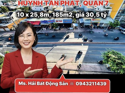 Góc 2 mặt tiền huỳnh tấn phát, quận 7   ngang 10m cực hiếm   giá 30,5 tỷ 0