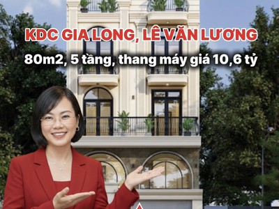 Biệt thự phố ven sông kdc gia long   lê văn lương, phước kiển, nhà bè   giá hiếm 10,6 tỷ 0