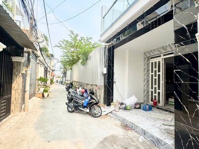 Nhà đang hoàn thiện, tt nhà bè - sổ hồng riêng - đường xe hơi - 5,29 tỷ  tl 2