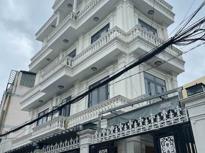 Nhà phố 5 tầng  5.5x14    lô góc 2 mặt tiền nhựa nhánh 8m lâm thị hố   q12 1