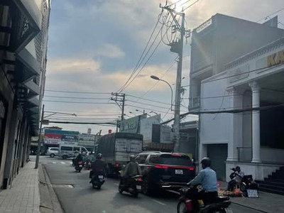 Bán nhà mặt tiền 1 hầm 6 lầu 25x25m giá 55 tỷ đường trung mỹ tây 2a 2