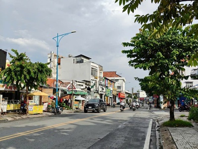 Hạ giá chốt nhanh   nhà mặt tiền lê lợi, tt hóc môn - nở hậu lớn 1