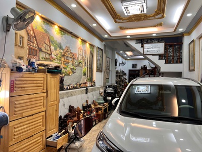 Nhà 4 tầng mặt tiền hiệp thành 5   q12 - nhà 4 tầng ở   kinh doanh 1