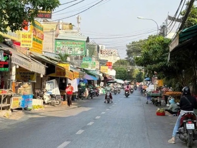 Đất vàng mặt tiền chợ giãn dân   hiệp thành q12 - tặng nhà c4   kinh doanh đỉnh 3