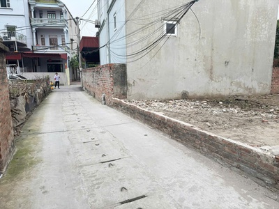 Cần bán mảnh đất do thượng - tiền phong - mê linh - mặt tiền rộng 5.8m - oto vào đất 2