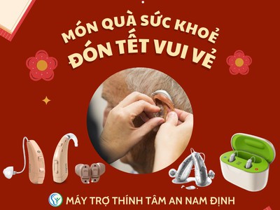 Máy trợ thính - Món quà tết ý nghĩa dành tặng người thân nghe kém 0