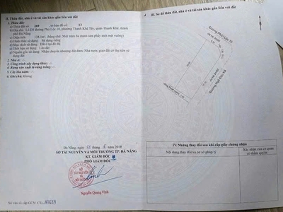 Siêu phẩm lô góc 2 mặt tiền ngô đức kế - gần biển 0