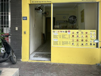 Cần sang nhượng lại quán bánh crepe và đồ ăn vặt tại ngõ 24 giải phóng 0