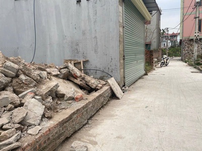 Bán gấp 100m đất đẹp tổ 9, quang minh, mê linh. đất vuông vắn, mặt tiền rộng. oto đỗ 0