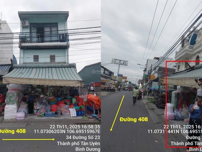 Chính chủ bán nhà 2 mặt tiền ngay chợ phú chánh cũ  117,1m2 0