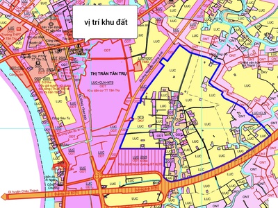 Bán nhà phố khu vực trung tâm xã tân trụ giá chỉ 6,5 tỷ 1