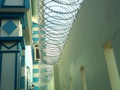 Thi công Hàng rào kẽm gai Lam giá rẻ tại Bình Dương 1