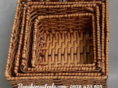 Khay để đồ giả mây 4