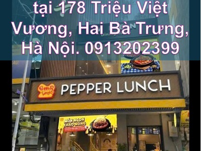 Chính chủ cho thuê nhà tại 178 Triệu Việt Vương, Hai Bà Trưng, Hà Nội. 0913202399 0