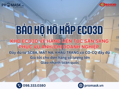 ECO3D   Đối Tác Cung Cấp Thiết Bị Bảo Hộ Hô Hấp Cho Doanh Nghiệp Toàn Quốc 0