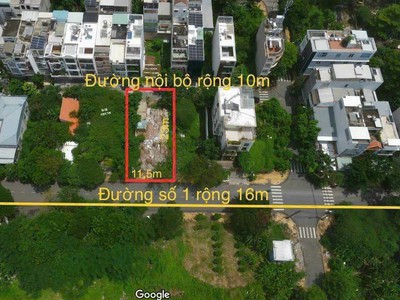 Cực hiếm đất biệt thự 2 mặt tiền - ciq4 quận 7 sát metro 35 tỷ 0