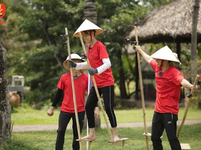 Dụng cụ đi cà kheo , dụng cụ thi đấu cà kheo 1