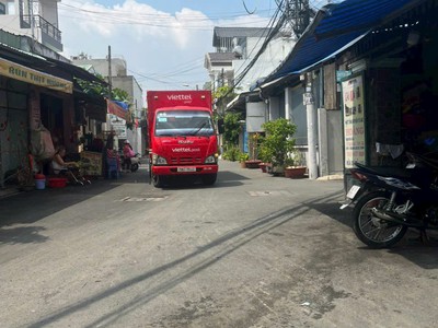 Chỉ 2.65t nhà 2 tầng 3.5x14 mặt tiền nhánh hiệp thành 17, q12 3