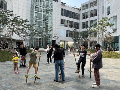 Dụng cụ đi cà kheo , dụng cụ thi đấu cà kheo 6