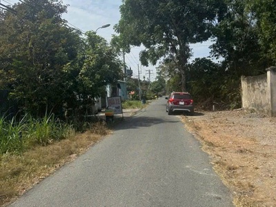 Đất mt đường 489 phạm văn cội, củ chi - ngang 25m   nở hậu 1.372m 0