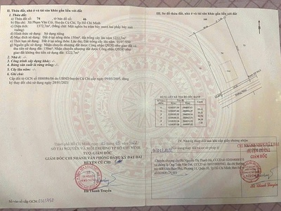 Đất mt đường 489 phạm văn cội, củ chi - ngang 25m   nở hậu 1.372m 3