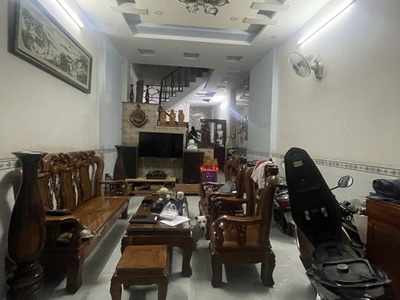 Khai xuân siêu phẩm liên khu 4-5 gần chợ bình thành 64m2 -4 tầng -hẻm 6m -giá 5 tỷ 6 3