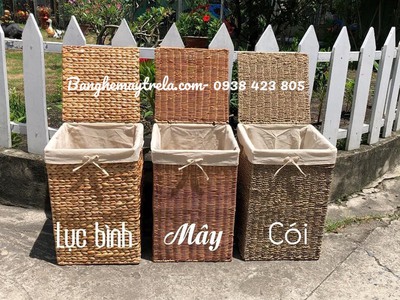 Sọt đựng đồ mây tre đan tự nhiên 5