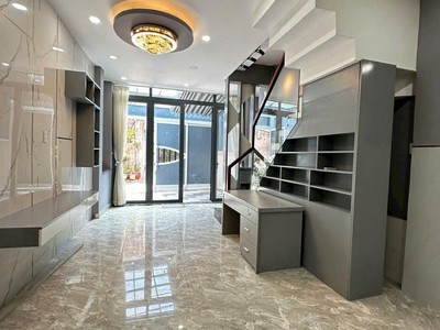 Bán nhà mới đẹp hxh ngang 4.3m  nh 5.7x15m  2 căn ra mặt tiền an dương vương quận 5 0