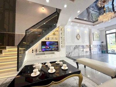 Nhà đẹp như cung điện   mặt tiền 14m - p. tân mỹ, quận 7   giá 18,6 tỷ 2