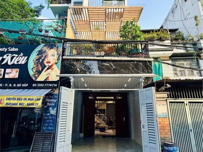 Bán nhà mặt tiền hẻm 872/ quang trung 4x18m trệt 3 lầu 4pn giá 10,7 tỷ thương lượng 0