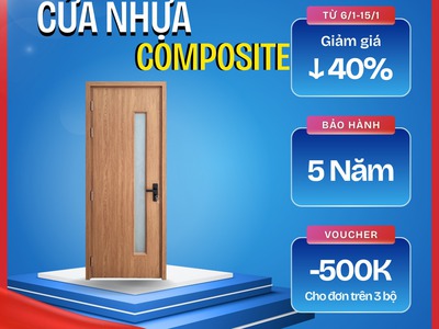 Các lưu ý khi sử dụng cửa nhựa Composite 1