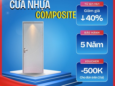 Các lưu ý khi sử dụng cửa nhựa Composite 0