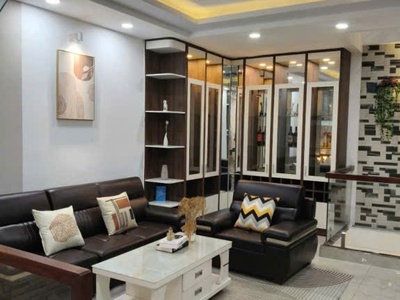 Chính chủ bán nhà 5 x 26m, 4 tầng, đường ô tô thông dương quảng hảm, p5, gv, 4