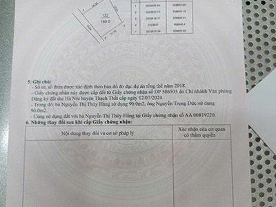 Hot đất vị trí đẹp   - giá tốt chính chủ cần bán nhanh 2 lô đất liền kề tại huyện thạch thất, tp hà 1