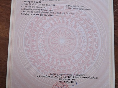 Bán đất đẹp trung tâm phường cẩm lệ, thành phố đà nẵng 4